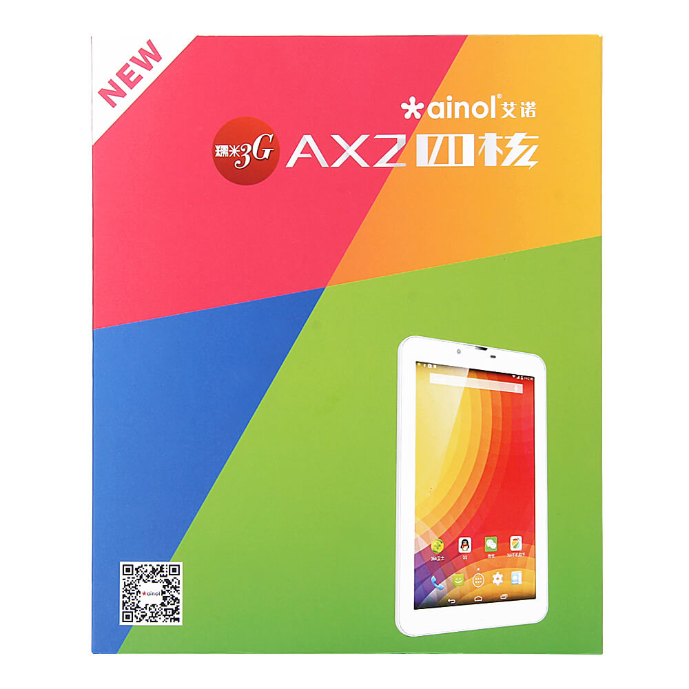 Ainol Numy 3G AX2 Phablet 7 inch Android 5.1 1GB/8GB Dual SIM MTK8321 Quad Core 1.3GHz IPS 1024*600 GPS - White