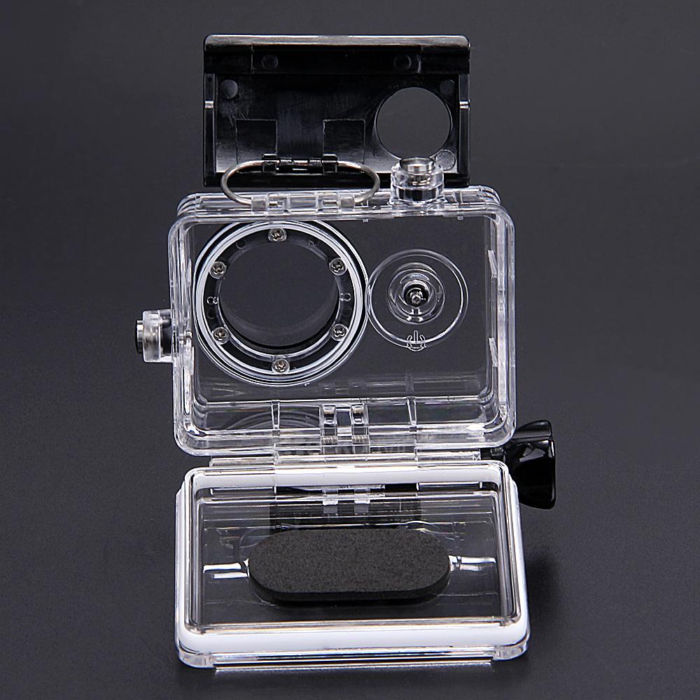 Makibes Waterproof Housing Waterproof Case for Xiaoyi Yi Action Camera Waterproof 40M - Transparente + Black