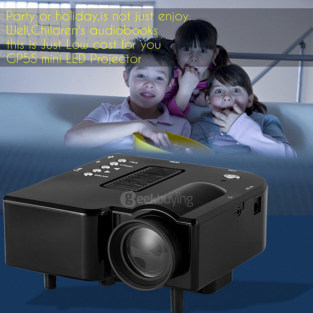 Vivibright Gp5s Mini Led Projector 320x240 80ansi Lumens 9283