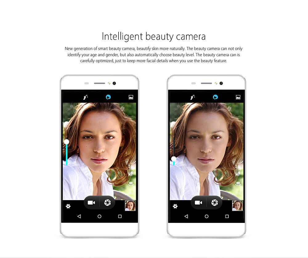 [HK Stock]BLUBOO Picasso 5.0inch IPS HD Android 5.1 Smartphone MT6580 Quad Core 2GB+16GB 3G GPS Dual 8.0MP Camera -Black