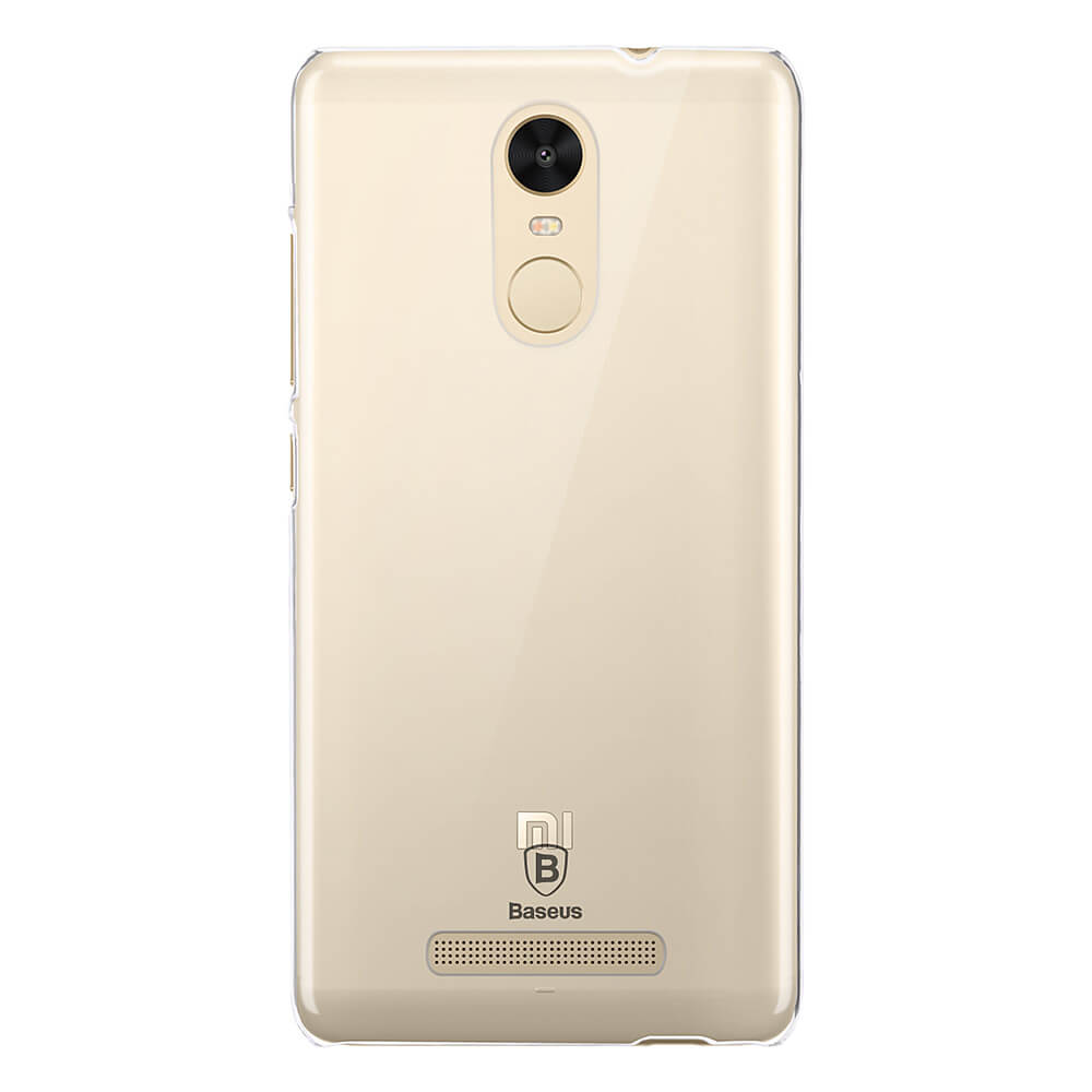 Baseue Sky Case For Xiaomi Redmi Note 3 Phone Shell Protective PC Hard Case Back Cover - Transparent