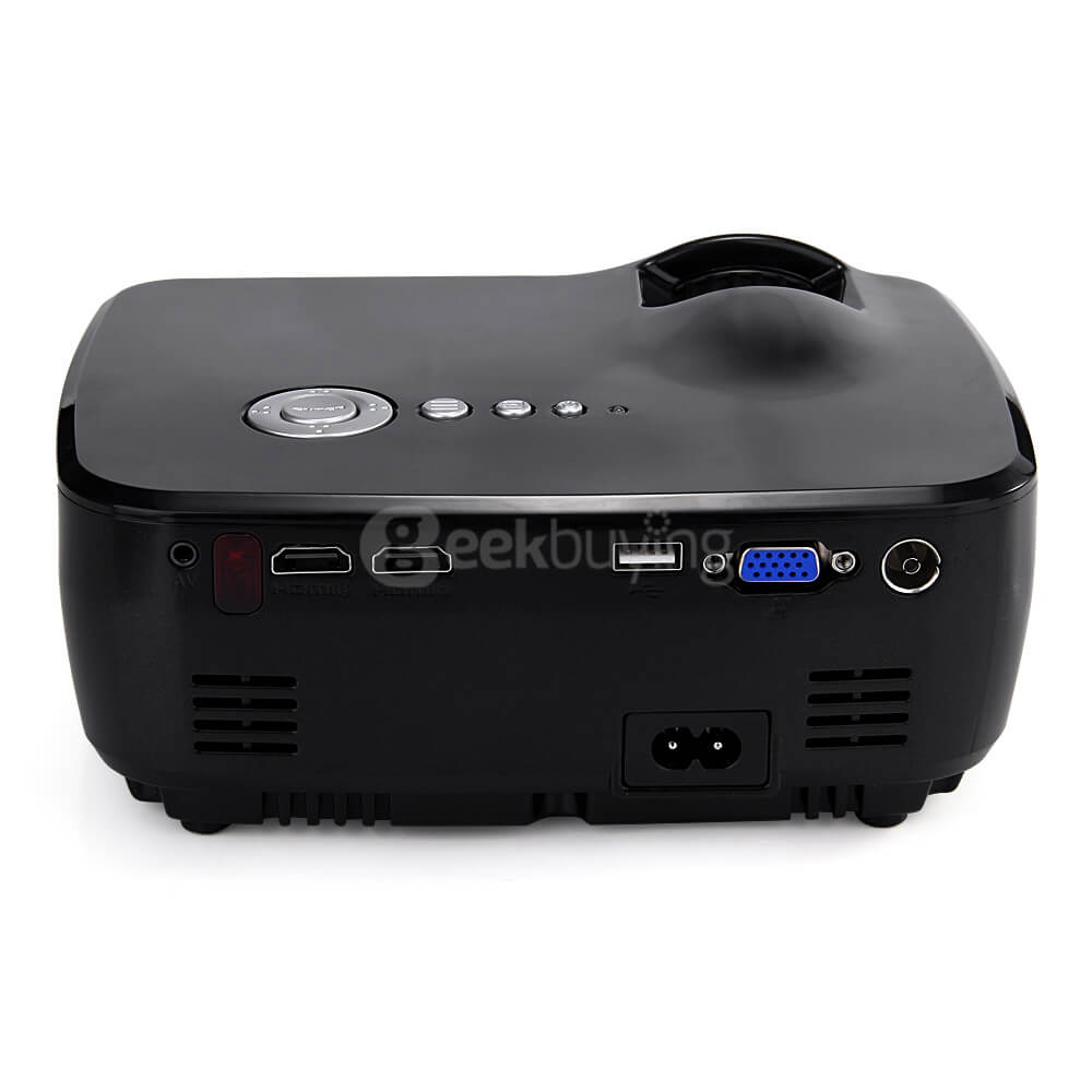 GP70 Mini LCD 1200LM LED Theater Home Projector HDMI 1080P FHD SD USB TV Beamer