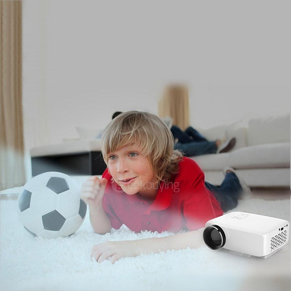 GP9S Mini LED Projector Home Theater Projector 1080P 800 Lumens 800x480 SD/HDMI/VGA/AV/USB