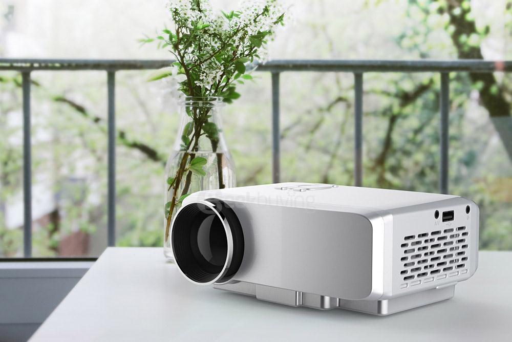 GP9S Mini LED Projector Home Theater Projector 1080P 800 Lumens 800x480 SD/HDMI/VGA/AV/USB