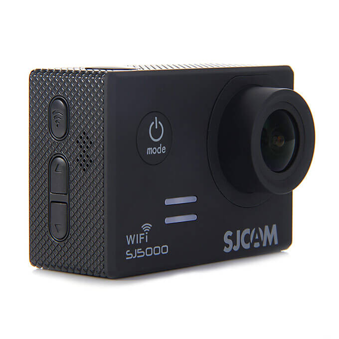 SJCAM SJ5000 WiFi Sports Camera Novatek 96655 14MP 1080P 170 Degree Lens 2.0inch HD Camcorder Car DVR - Black