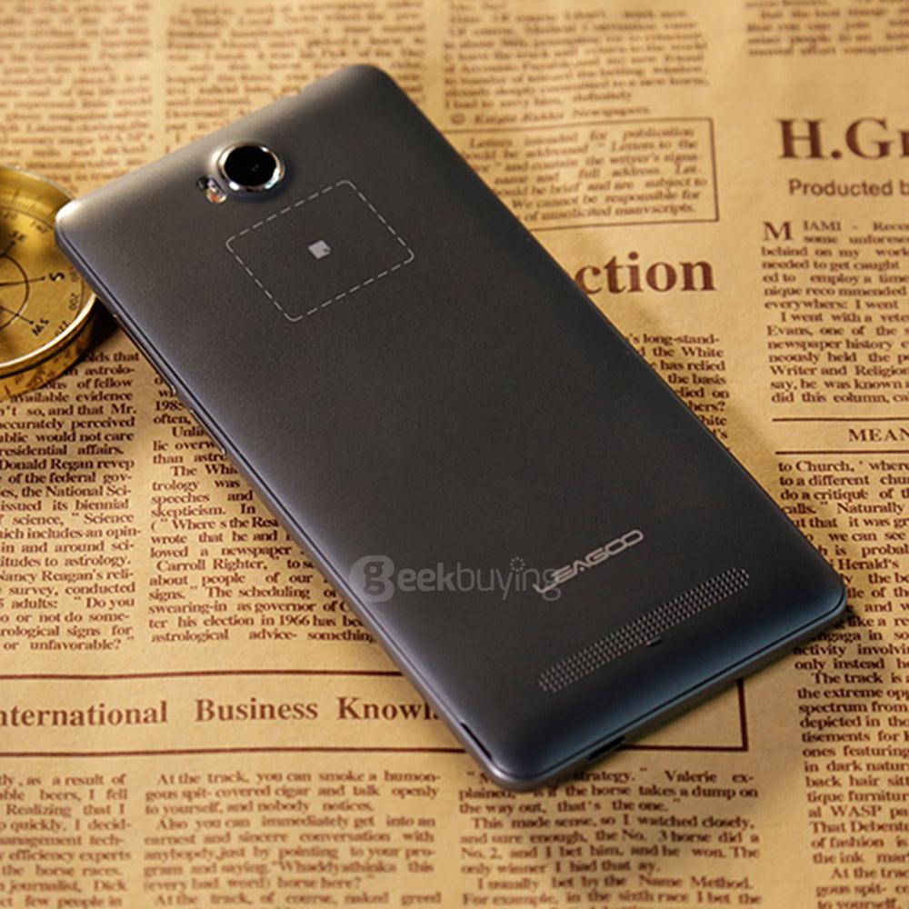 LEAGOO ALFA 2 5.0inch IPS HD Android 5.1 Smartphone MT6580 Quad Core 1.3GHz 1GB RAM 16GB ROM 3G GPS 13.0MP Camera - Gray