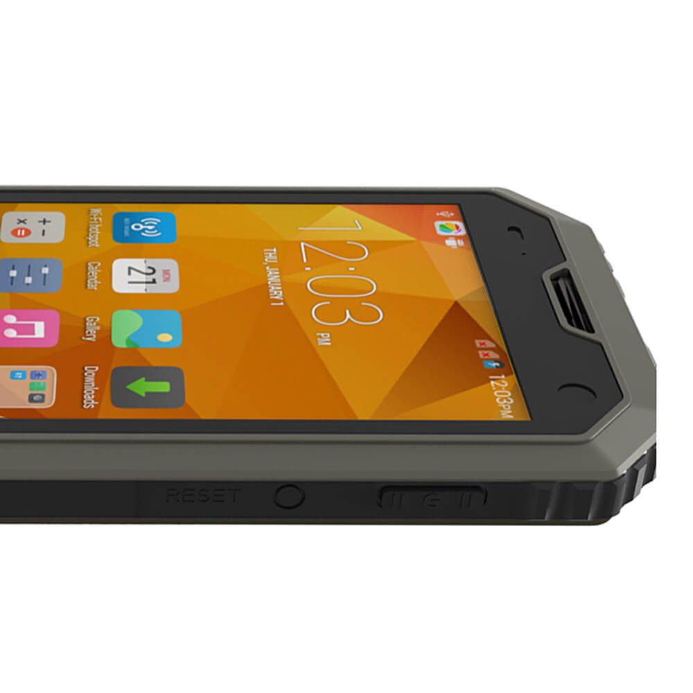 Kenxinda PROOFINGS W7 IP68 Waterproof Dustproof Shockproof 5.0inch HD Android 5.1 2GB 16GB Rugged Smartphone 4G MTK6735 Quad Core 8.0MP GPS Compass - Gray