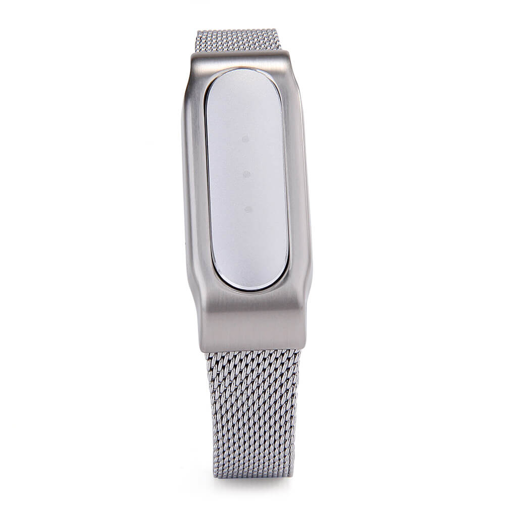 Replacement Metal Strap Wrist Belt for Xiaomi Mi Band / Miband 1S Smart Bracelets - Silver