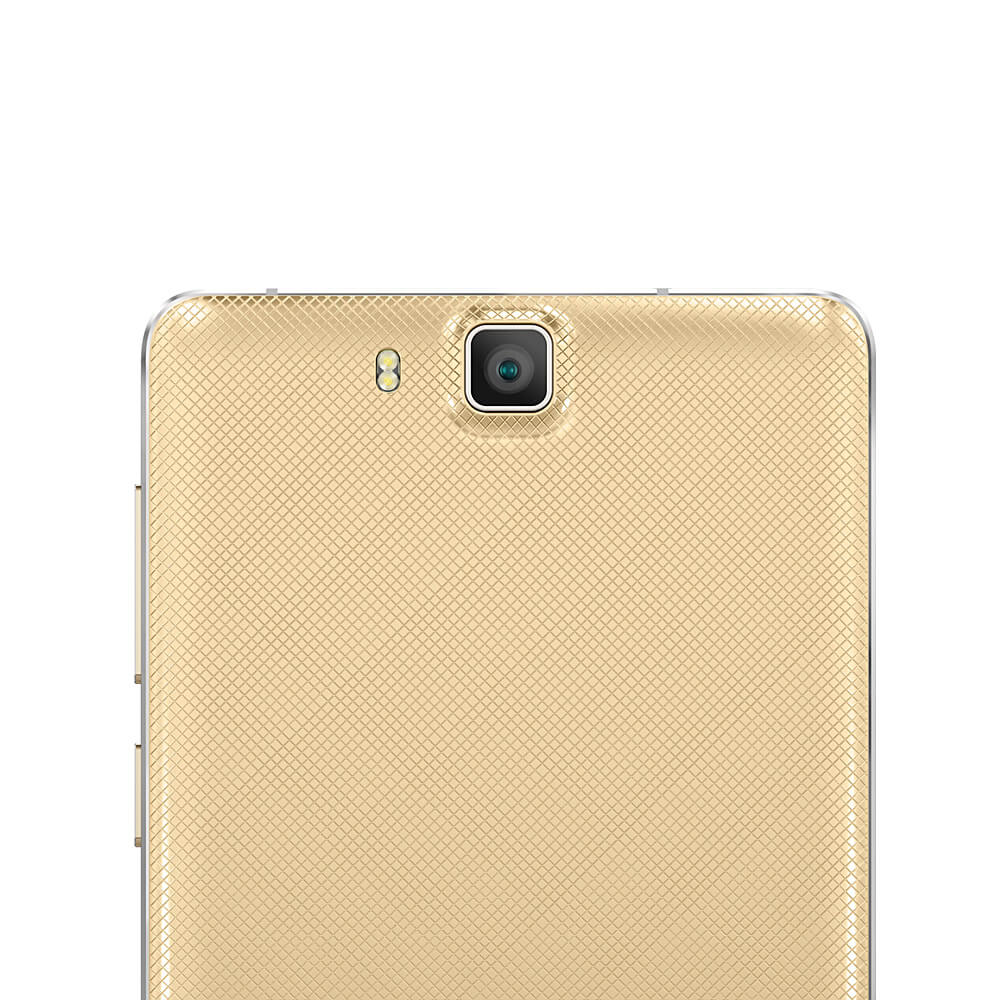 [HK Stock]CUBOT H2 Smartphone 5.5inch IPS HD 4G FDD-LTE Android 5.1 3GB 16GB MTK6735A Quad Core 5000mAh Battery - Gold