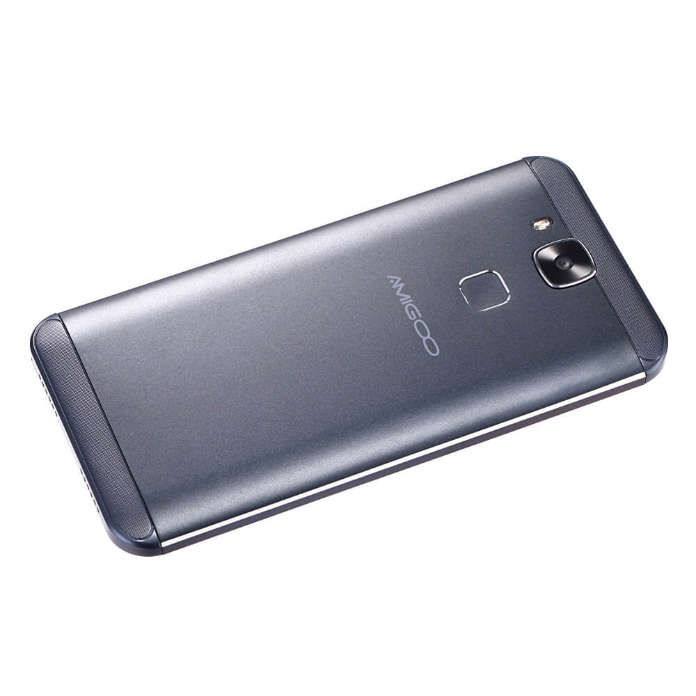 AMIGOO H8 5.0inch QHD IPS Screen Android 5.1 3G Smartphone MTK6580 1.3GHz Quad Core 5.0MP+2.0MP Cameras 1GB+8GB OTG Dual SIM 2800mAh - Blue