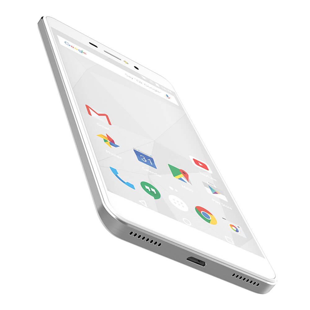 [HK Stock]BLUBOO Picasso 5.0inch IPS HD Android 5.1 Smartphone MT6580 Quad Core 2GB+16GB 3G GPS Dual 8.0MP Camera -White