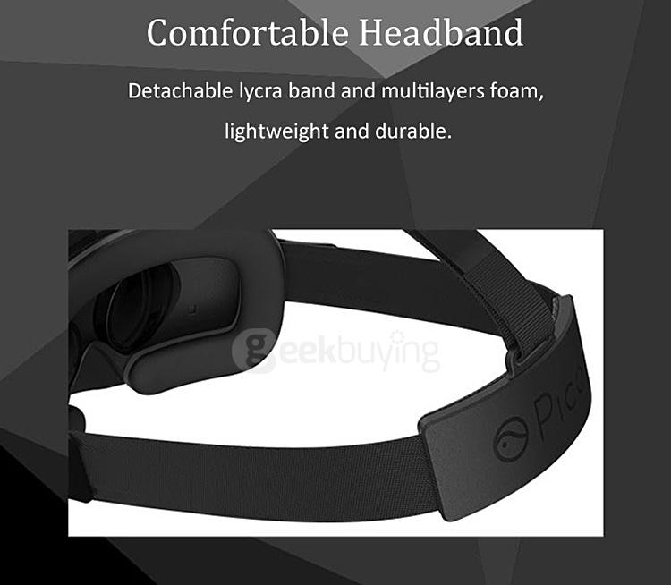 Pico 1 3D VR Virtual Reality Headset FOV 96 IPD Adjustment VR Helmet for 5-6inch Android Smartphones
