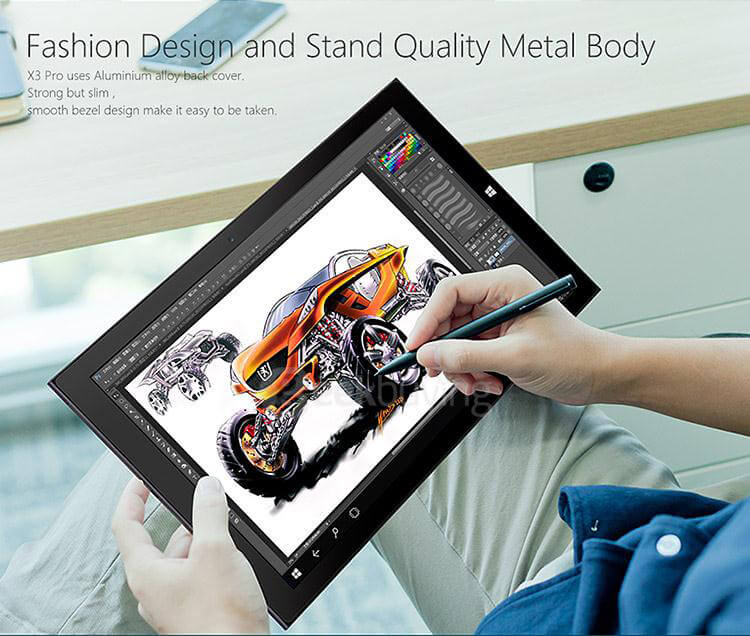 Teclast X3 Pro 2in1 Tablet Intel Skylake Core M3-6Y30 8GB RAM 128GB SSD 11.6 inch Windows10 OS Dual Core 2.2GHz IPS 1920*1080 - Black