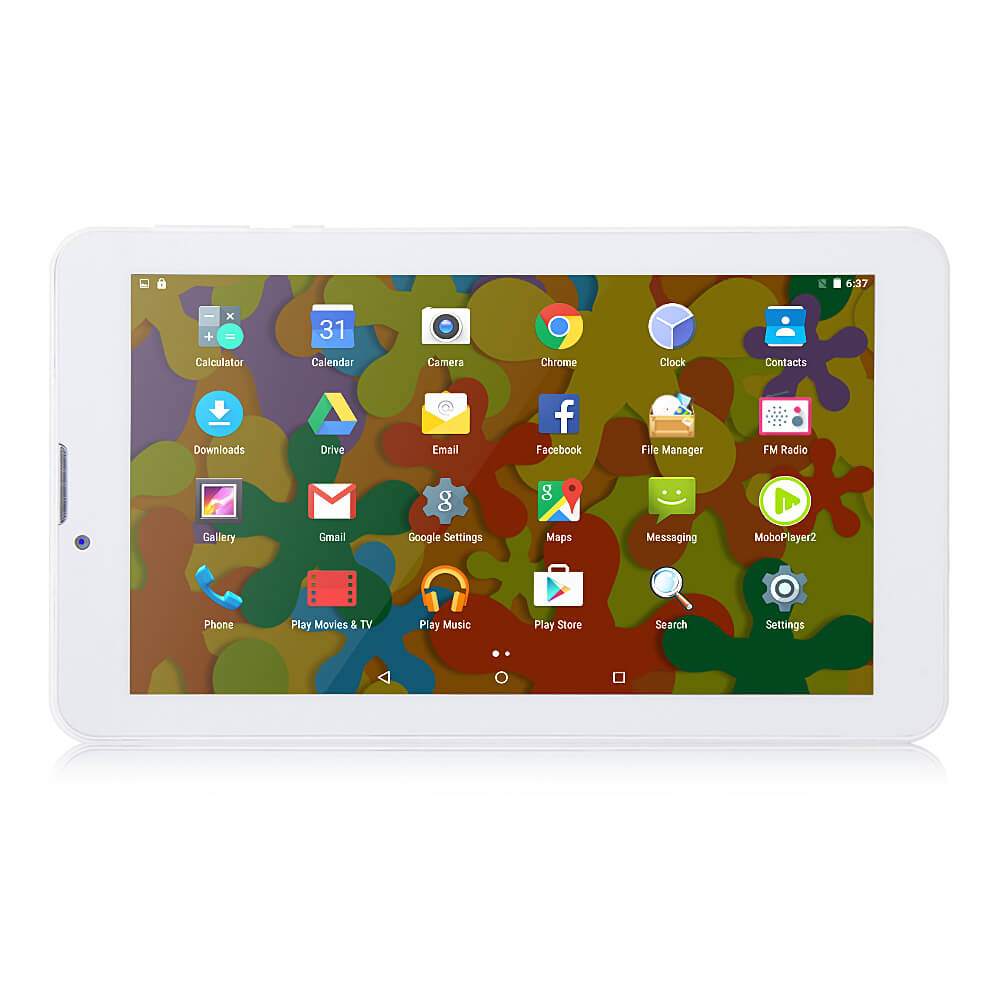 Ainol Numy 3G AX2 Phablet 7 inch Android 5.1 1GB/8GB Dual SIM MTK8321 Quad Core 1.3GHz IPS 1024*600 GPS - White