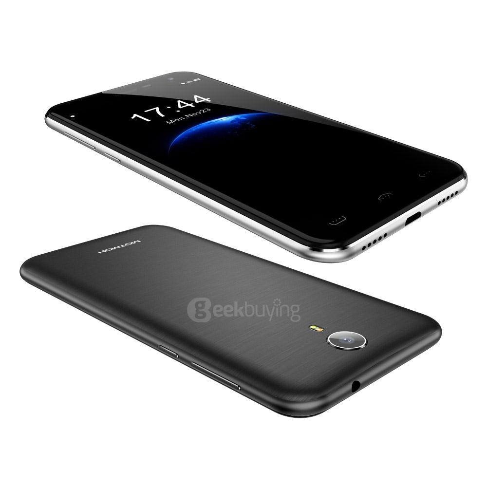 [HK Stock]HOMTOM HT3 PRO 5.0inch IPS HD Android 5.1 2GB RAM 16GB ROM 4G Smartphone MT6735 Quad Core 13.0MP Cameras - Dark Gray
