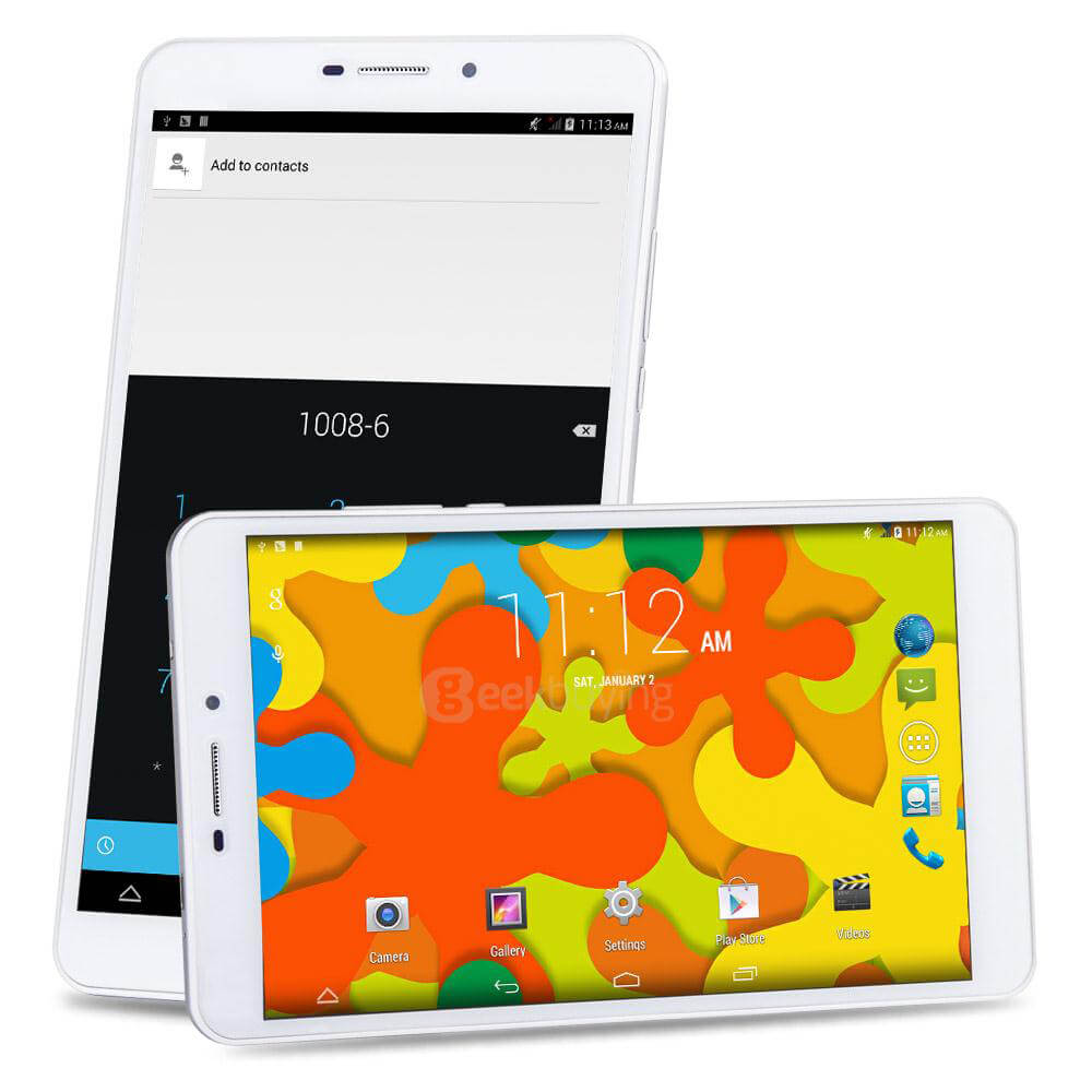 AINOL AX7 3G Phablet 7 Inch Android 4.4 1GB/16GB MTK8392 Octa Core 1.7GHz IPS 1920*1200 GPS Bluetooth - White