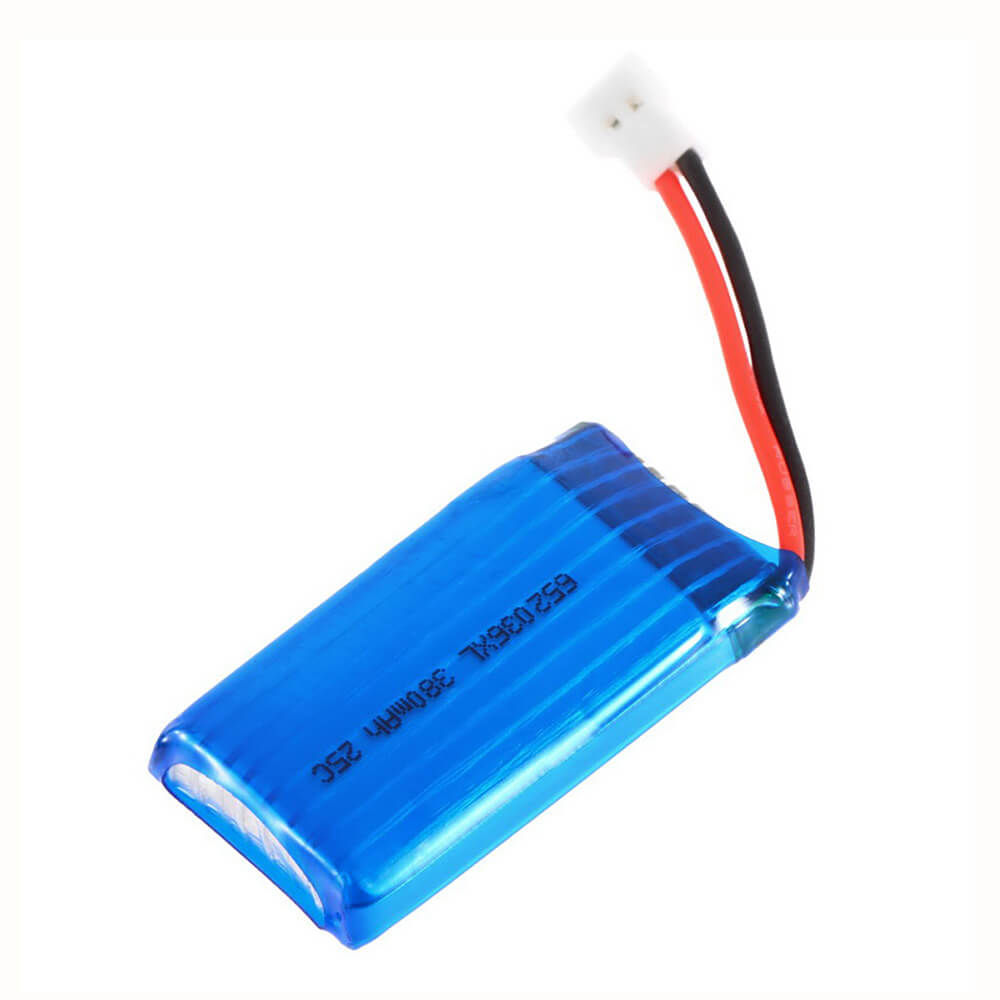 Multi-Rotor Parts 25C 3.7V 380mAh Lithium Battery for Universal R/C Aircraft - Blue
