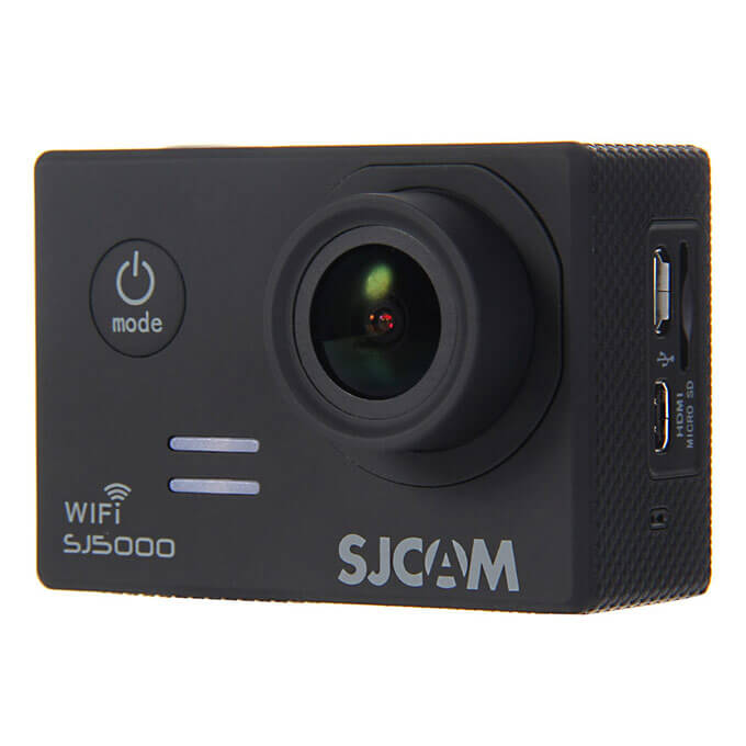 SJCAM SJ5000 WiFi Sports Camera Novatek 96655 14MP 1080P 170 Degree Lens 2.0inch HD Camcorder Car DVR - Black
