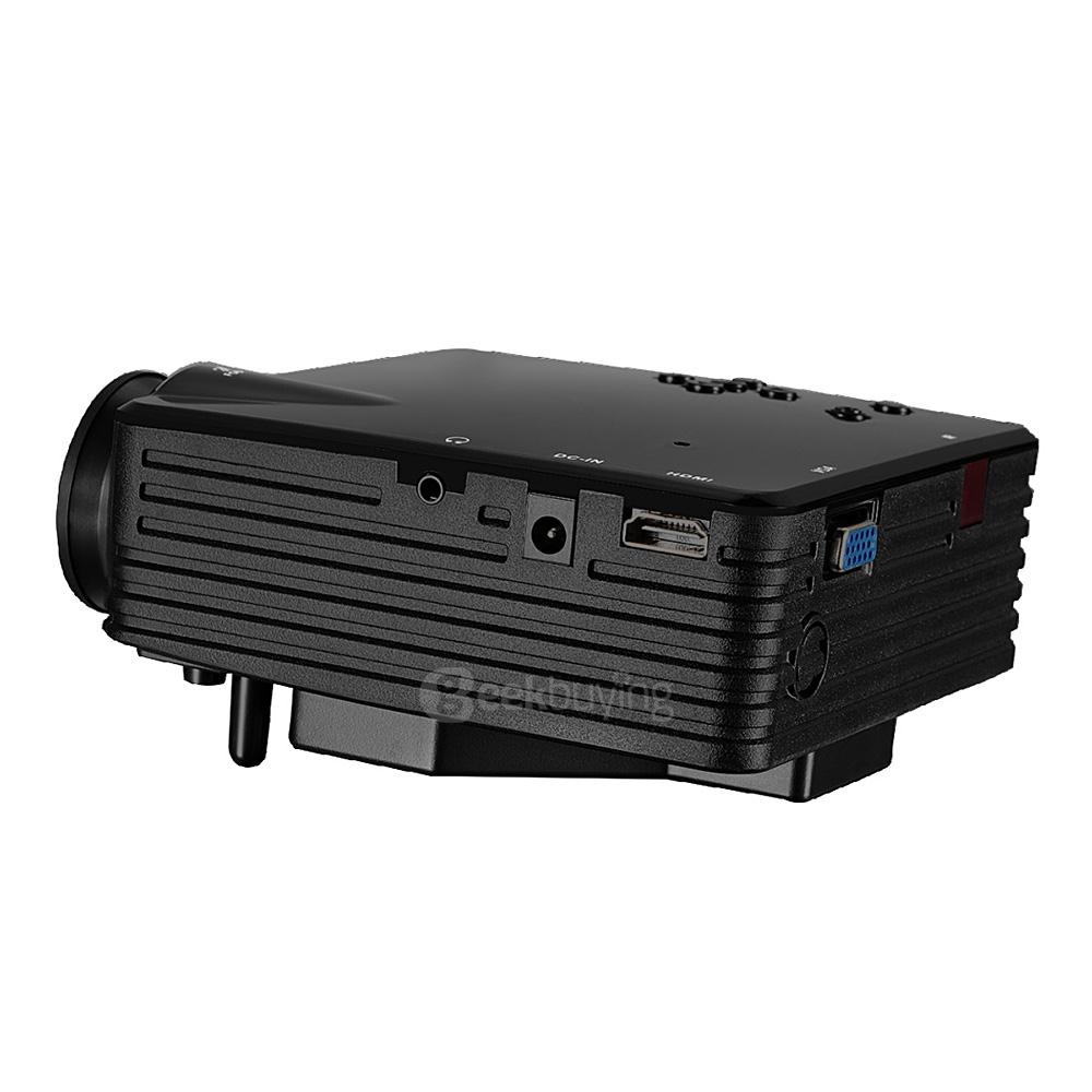 Vivibright GP7S Mini LCD Projector 480x320 200LM HDMI USB AV VGA LED Home Theater Projector
