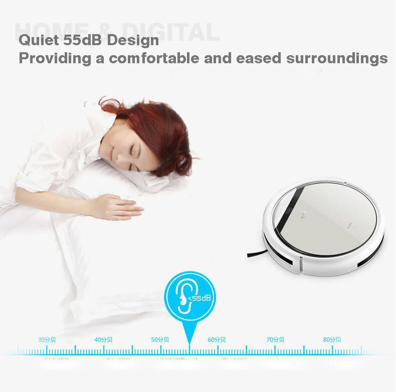 ILIFE V5S  Intelligent Robotic Vacuum Cleaner Sweeper - Rose Gold