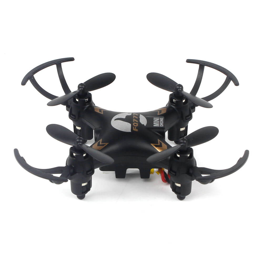 FQ777 951C 0.3MP Camera 3D Roll 2.4G 4CH 6Axis RC Quadcopter RTF - Black