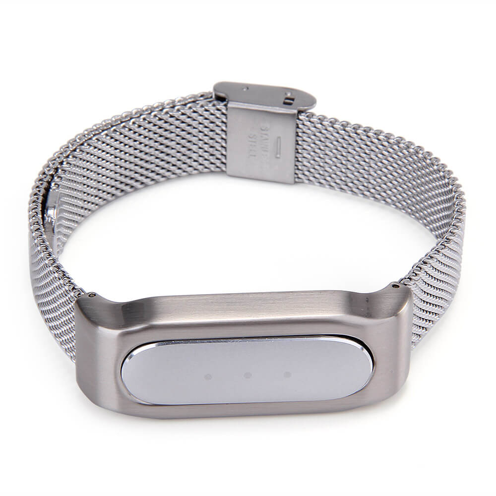 Replacement Metal Strap Wrist Belt for Xiaomi Mi Band / Miband 1S Smart Bracelets - Silver