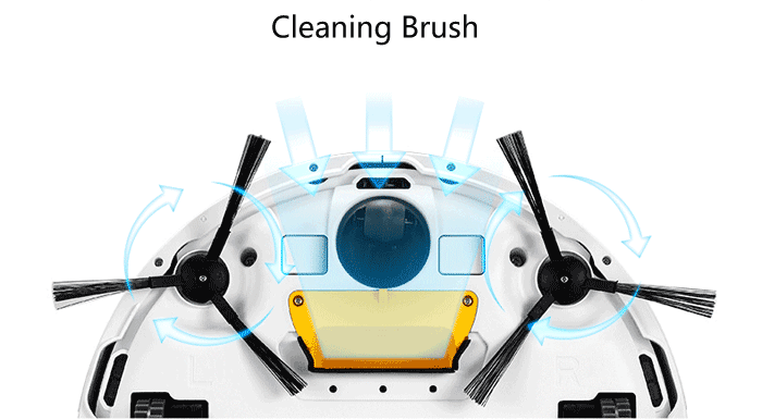 ILIFE V5 Intelligent Robotic Vacuum Cleaner Sweeper - White