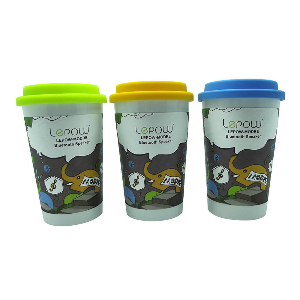 LEPOW Modre Portable Hands-free Bass Wireless Bluetooth Speaker Music Player - Blue