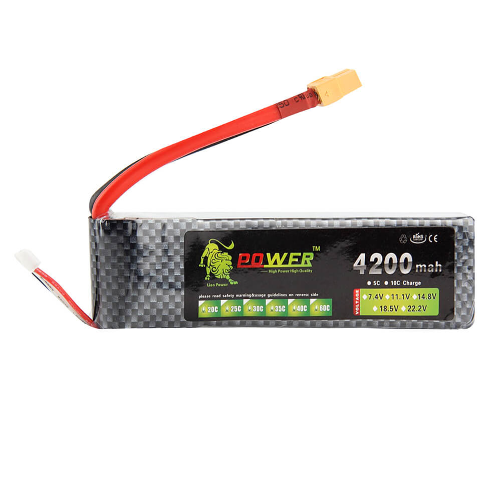 Lion Power 11.1V 4200mAh 30C Li-polymer Battery for Multiaxial Helicopter