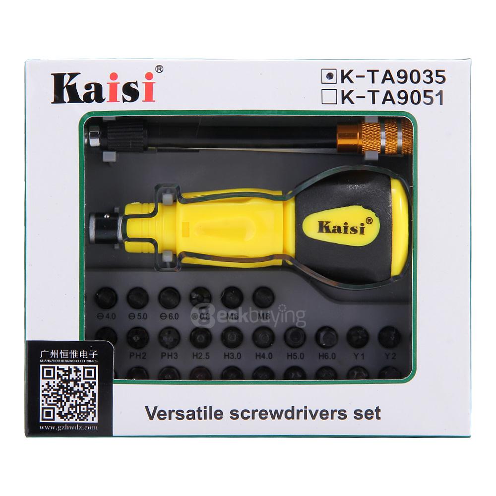 Kaisi Ks-9035 35 Pieces In 1 Versatile Screwdriver Set Precision Toolkit