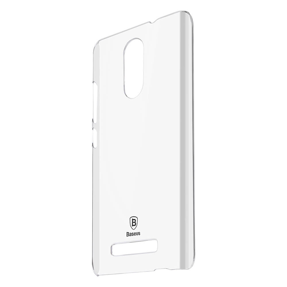 Baseue Sky Case For Xiaomi Redmi Note 3 Phone Shell Protective PC Hard Case Back Cover - Transparent