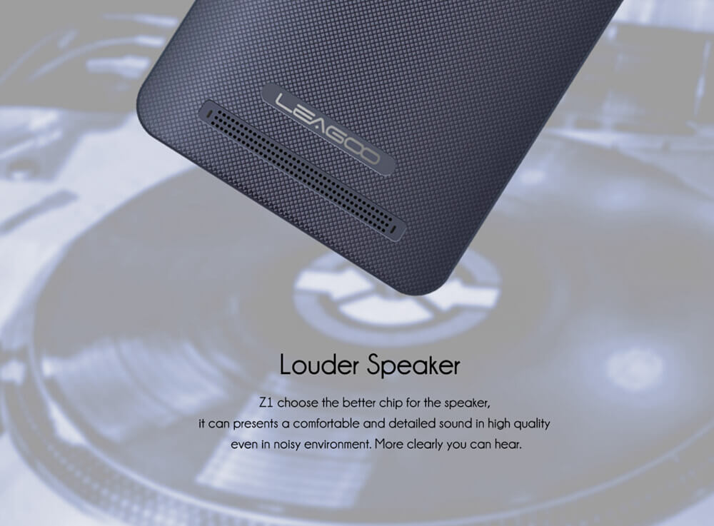 [HK Stock]LEAGOO Z1 4.0 Inch Android 5.1 3G Smartphone MT6580M Quad Core 1.3GHz 512MB RAM 4GB ROM 2.0MP+3.0MP Camera - Gold