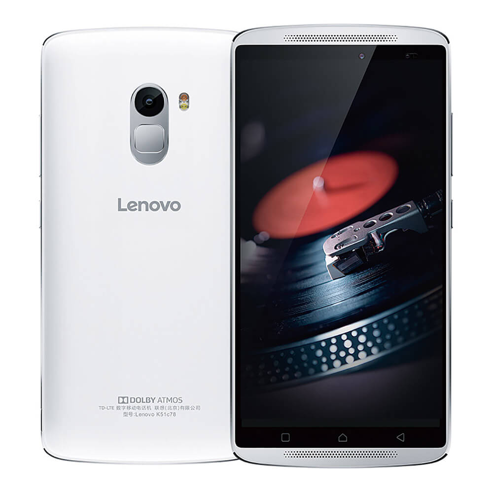 Lenovo Lemon X3 Lite/K51c78 5.5inch FHD Screen 2GB 16GB Smartphone 64bit MTK6753 Anroid 5.1 Octa Core 5.0MP 13.0MP Touch ID Fast Charge - White