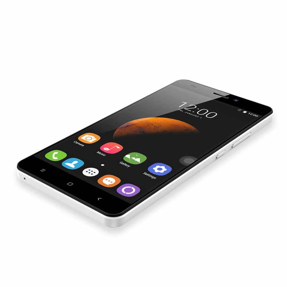 [HK Stock]OUKITEL C3 5.0 Inch HD Screen Android 6.0 MT6580A 3G Smartphone 1GB RAM 8GB ROM Quad Core 1.3GHz 8.0MP Camera WIFI GPS - White