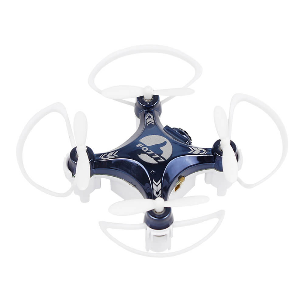 FQ777-954D WIFI FPV Camera Altitude Hold Mode 3D Flip 6-AXIS GYRO RC Nano Quadcopter BNF - Black