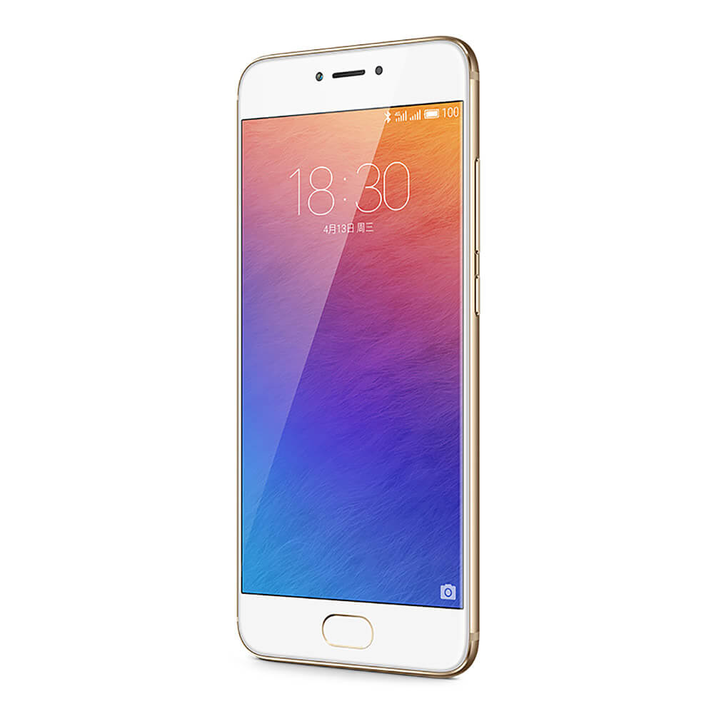 Meizu Pro 6 FHD 5.2 Inch Helio X25 MT6797T Deca Core Smartphone Android 6.0 4GB+32GB 5.0MP+21.16MP HI-FI Touch ID Type-C 3D Press Touch mCharge 3.0 - Gold