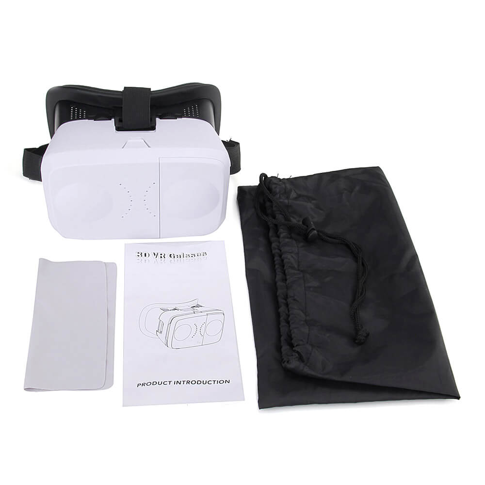 BDV-1531 Immersive 3 VR Virtual Reality Headset FOV110 IPD Adjustable for 3.5-5.6 inch Android/IOS Smartphones