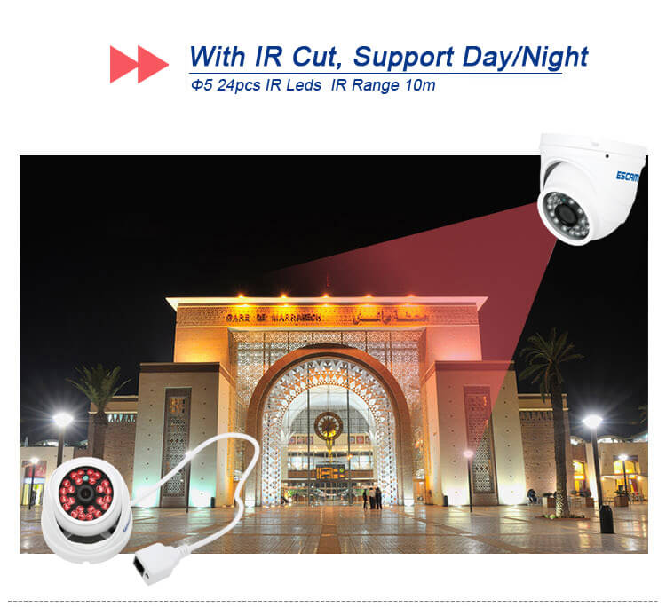 HD 720P P2P Cloud IP Camera