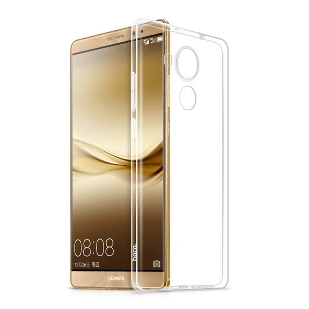Silicon Back Cover High Quality Protective Soft Case Phone Shell For HUAWEI Mate 8 - Transparent