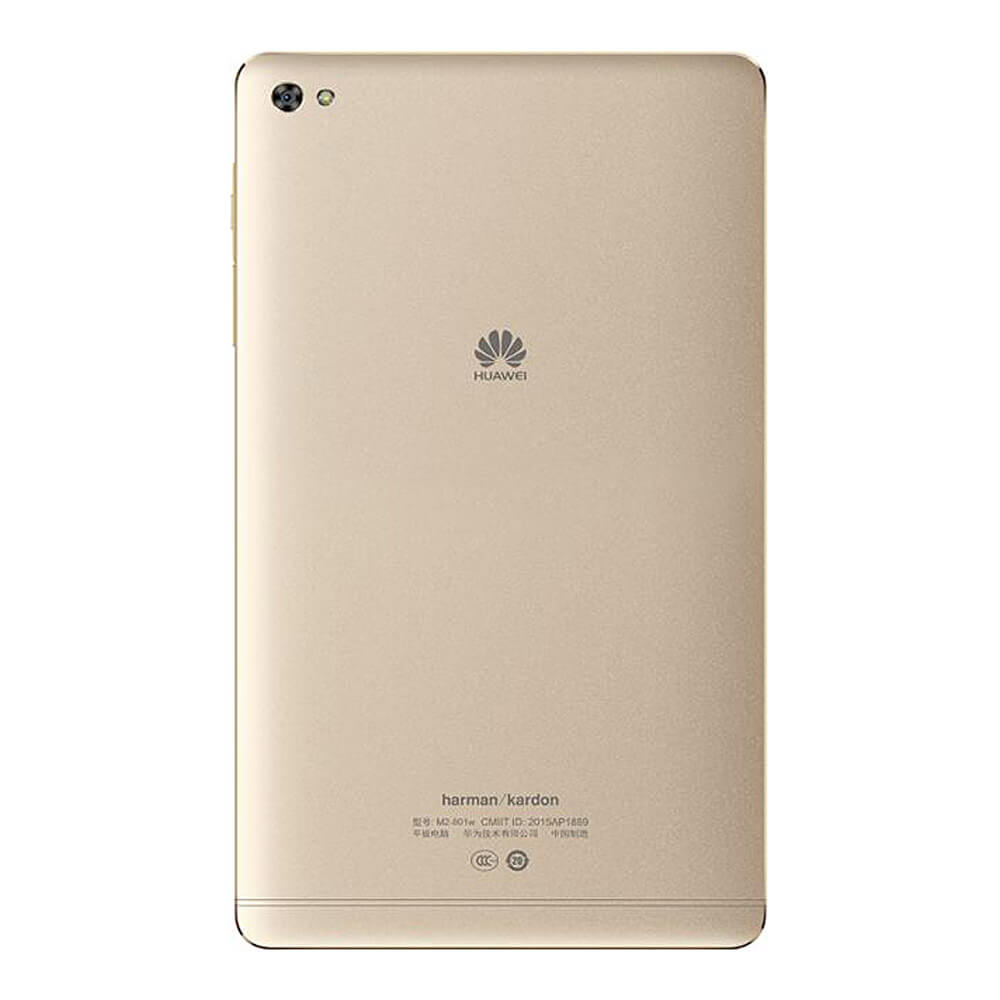 Huawei MediaPad M2 WiFi Tablet 8.0 inch 3GB/16GB Android 5.1 Hisillicon Kirin 930 Octa Core 2.0GHz IPS 1920*1200 GPS 2MP+8MP Cameras - Gold