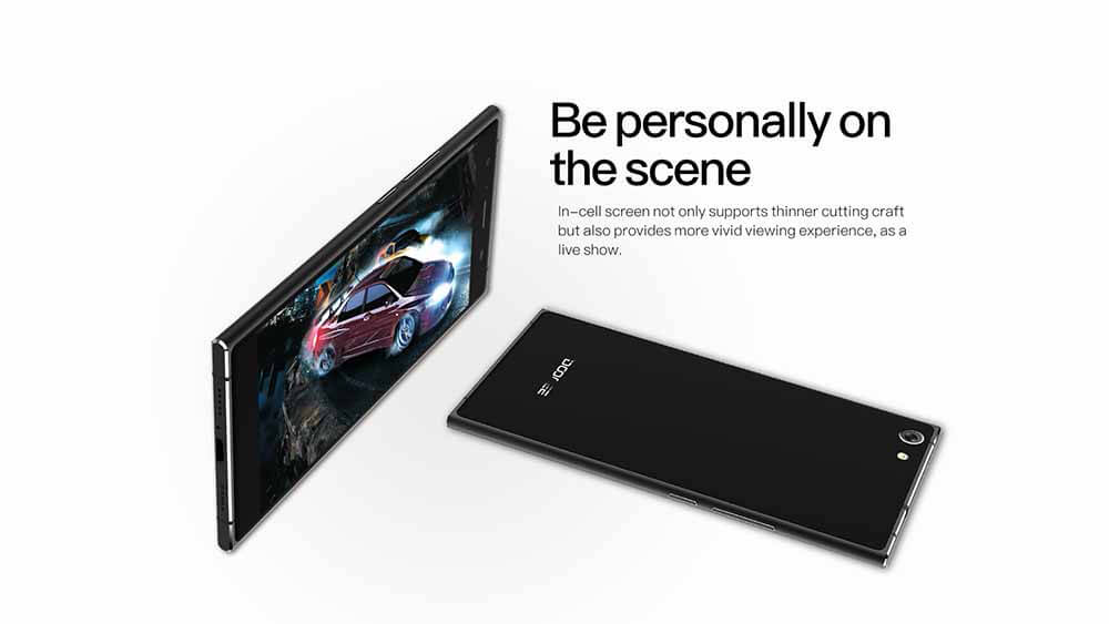 [HK Stock]DOOGEE Y300 5.0inch IPS HD 4G LTE Android 6.0 Smartphone 64-Bit MTK6735 Quad Core 2GB RAM  64GB Storage 13.0MP 5.0MP OTG - Silver