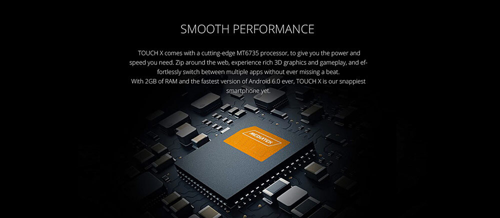 UMI TOUCH X 5.5inch 2.5D FHD 4G LTE Android 6.0 2GB 16GB Smartphone 64bit MTK6735A Quad-Core 1.3GHz 5.0MP 13.0MP 4000mAh OTG Metal Body - Gold