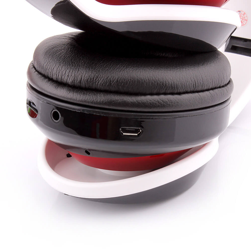 Original OVLENG MX777 Bluetooth Headphone Foldable FM/SD Card Headset For PC Laptop Mobile - Black
