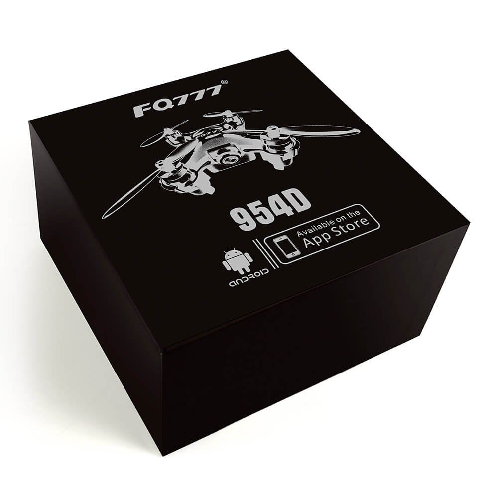 FQ777-954D WIFI FPV Camera Altitude Hold Mode 3D Flip 6-AXIS GYRO RC Nano Quadcopter BNF - Red