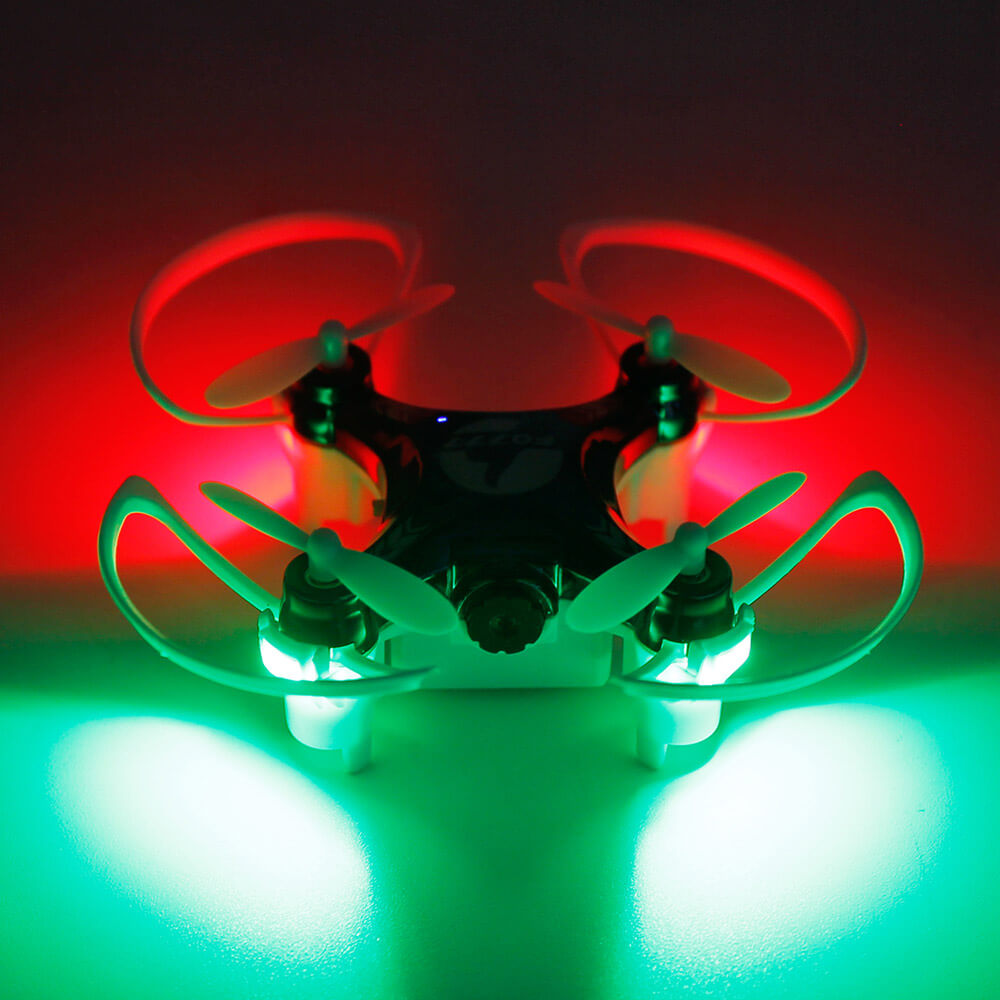 FQ777-954D WIFI FPV Camera Altitude Hold Mode 3D Flip 6-AXIS GYRO RC Nano Quadcopter BNF - Black