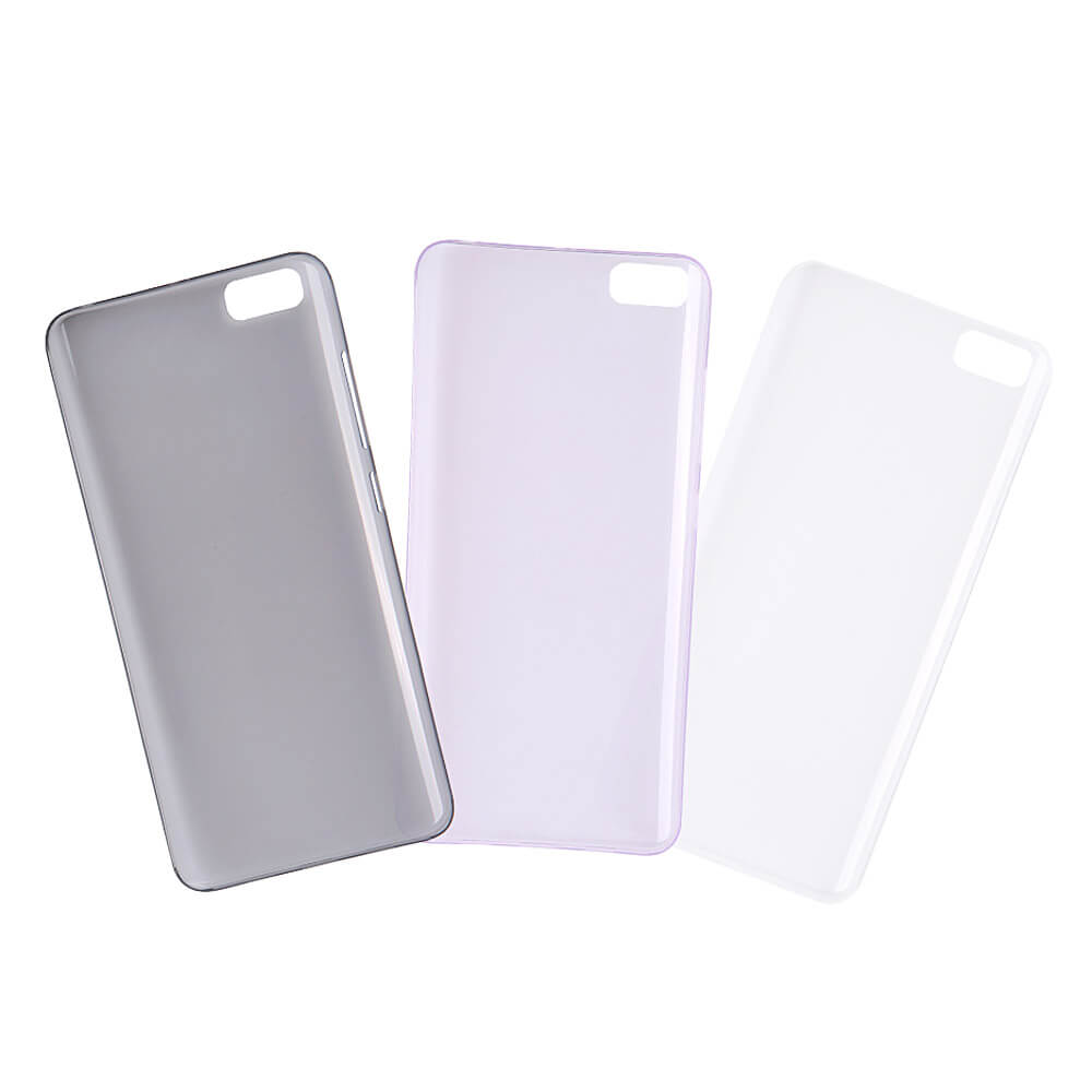 Original Case For Xiaomi Mi5 0.4mm Ultra-thin Protective Back Cover Phone Shell - Transparent Black