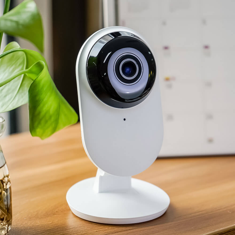 [HK Stock] Official US Edition Yi Home Camera 2 FHD 1080P Ambarella S2LM 130 Wide Angles Gesture Recognition Human Detection Yi Smart WiFi Camera 2 - White