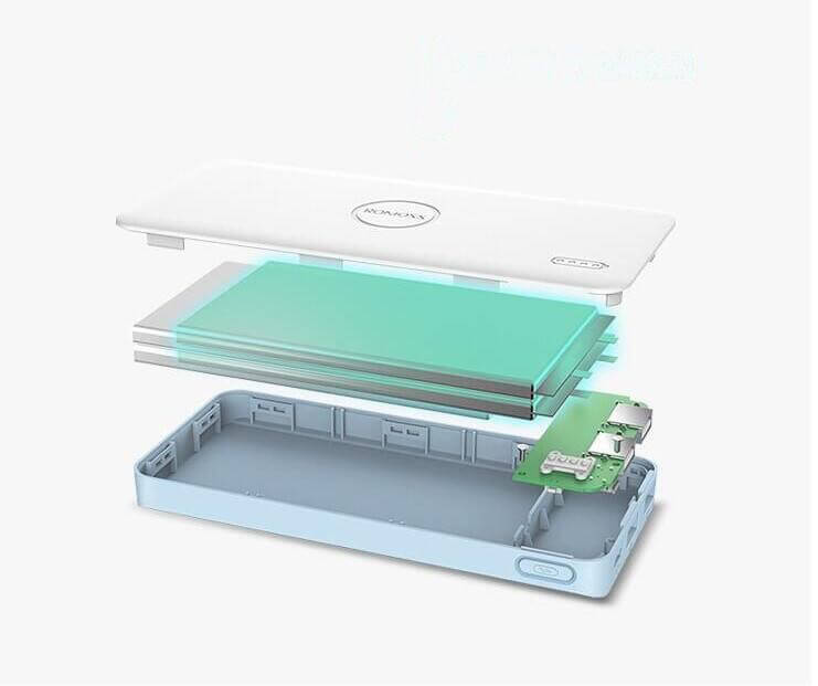 Original ROMOSS PB10S Qualcomm Quick Charge 2.0 10000mAh Dual USB Two Way Quick Charge Li-polymer Power Bank Mobile Power Charge