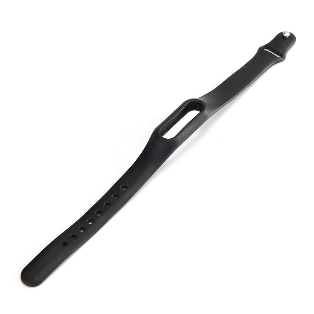 New Replaceable Xiaomi Miband / 1S TPE Strap - Black