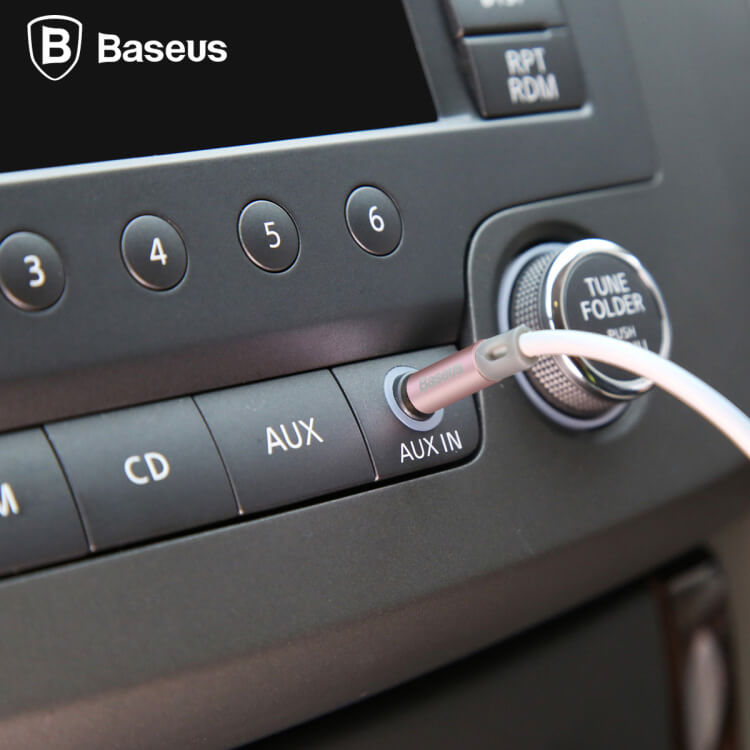 Baseus Fluency Series AUX Audio Cable Car Cable Connect With Phone